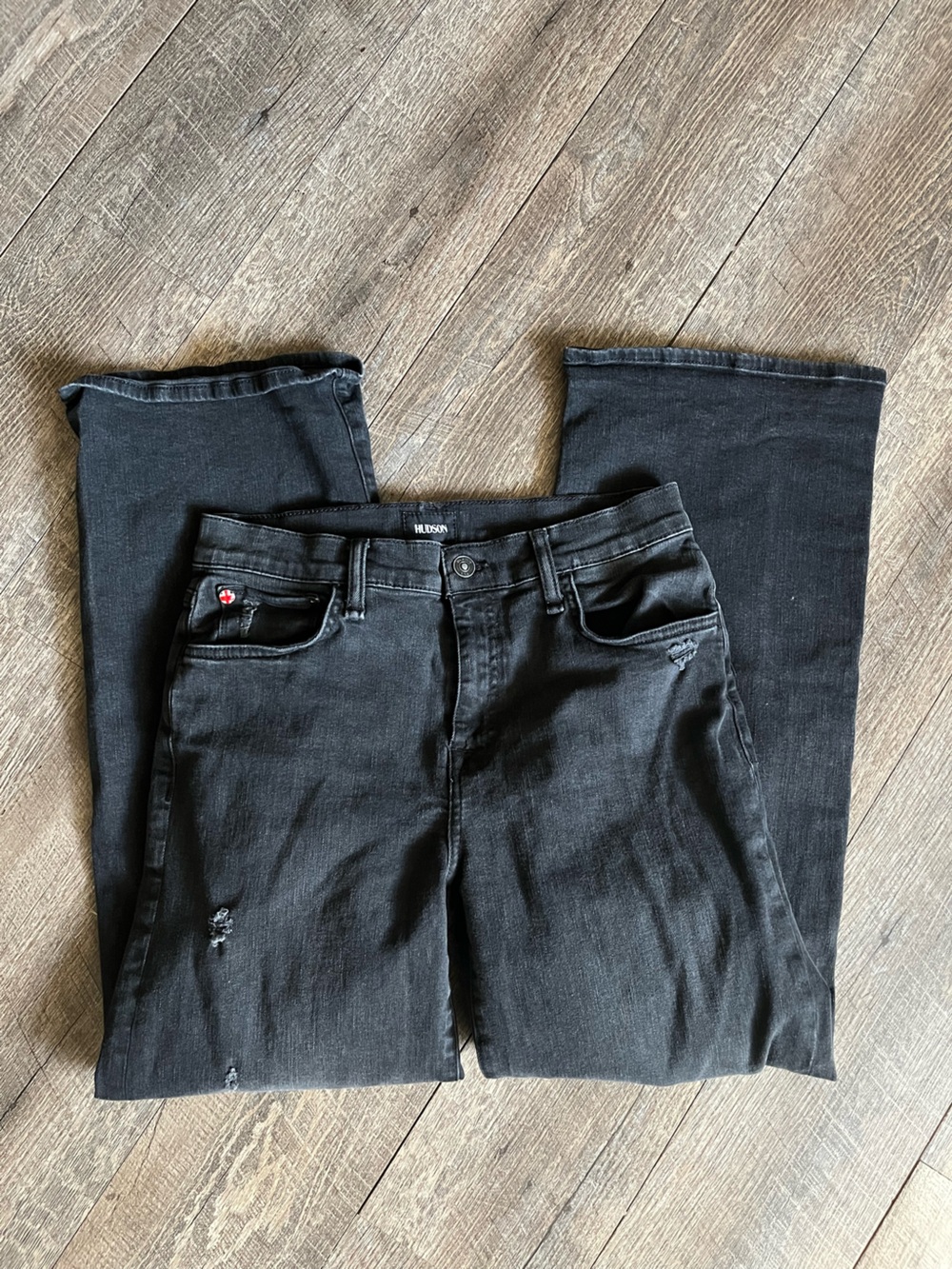 Hudson Jeans Women’s Black Straight Leg Jeans